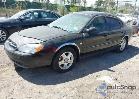 2002 Ford Taurus Sel из США, поврежденный, VIN 1FAHP56S52A237543